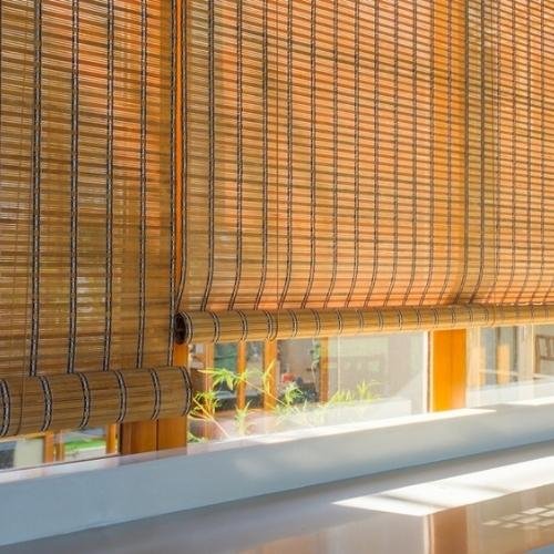 ستائر بامبو