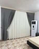 ⁦اشكال ستائر على مواسير - SB-119⁩ - الصورة ⁦2⁩