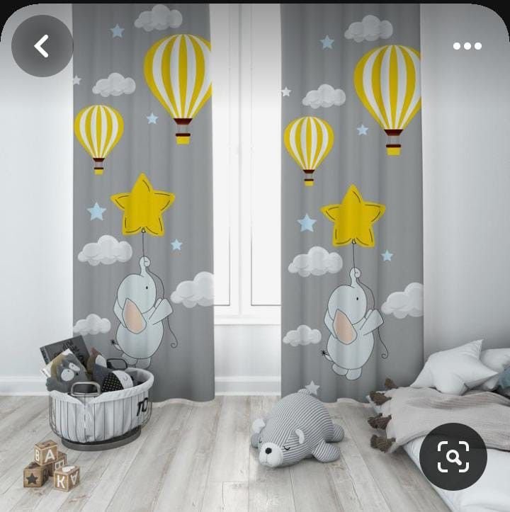 1211 ستائر اطفال 3d