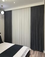 ⁦ستائر بلاك أوت مع شيفون - SB-154⁩ - الصورة ⁦3⁩