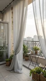 ستائر بلكونات