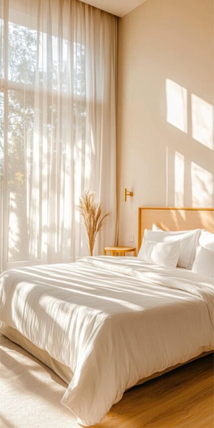 ستائر غرف نوم عرايس