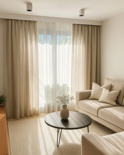 شكل ستائر مودرن