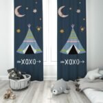 اشكال ستائر اطفال