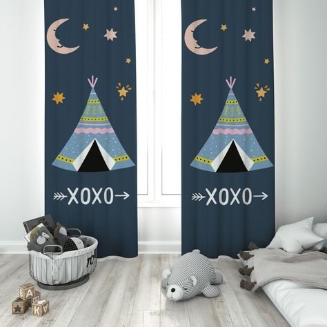 اشكال ستائر اطفال